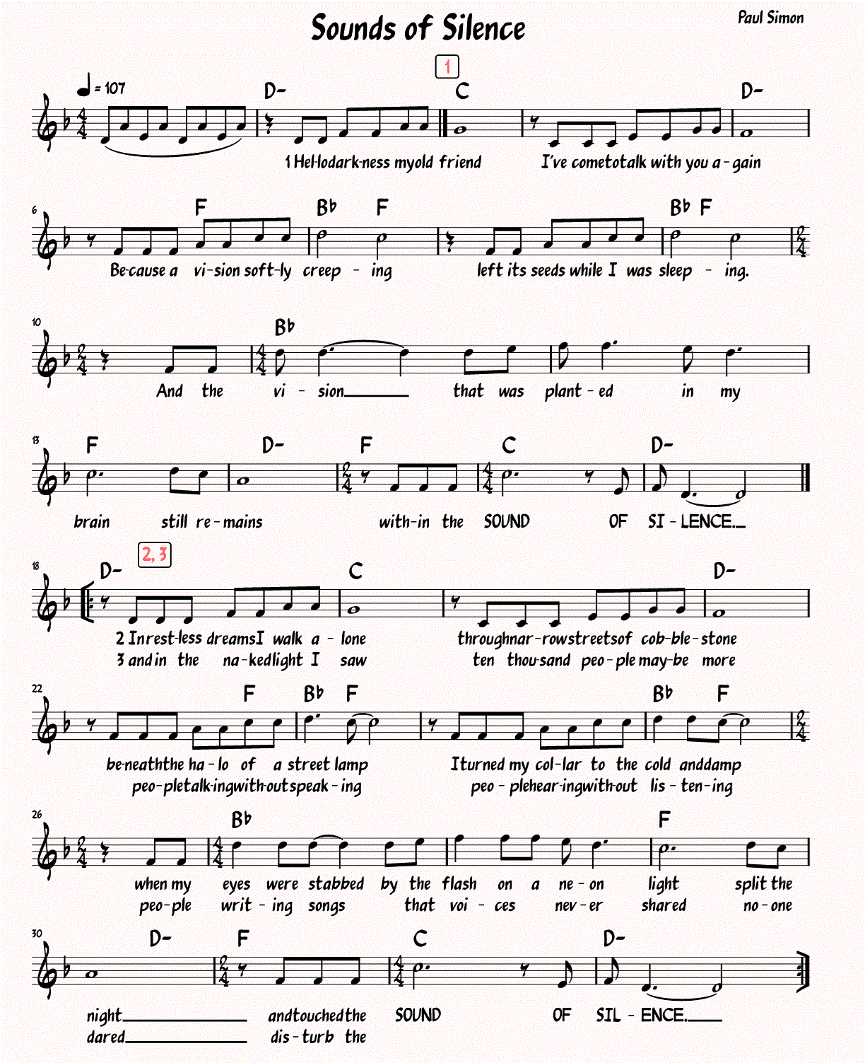 Sheet Music